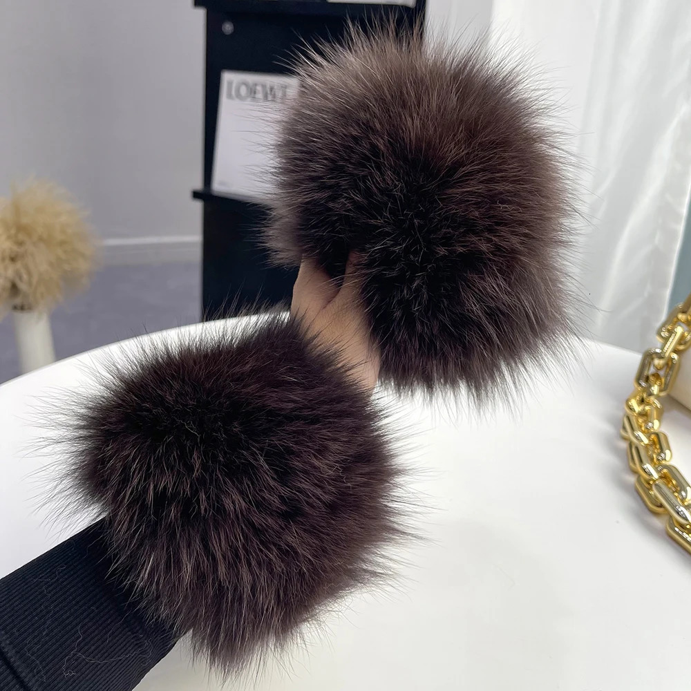Home>Products>Womens Fox Fur Cuffs>Warm Hand Womens Bracelet>Genuine Fur Bracelet Gloves>High Quality Fox Fur Cuffs 241106