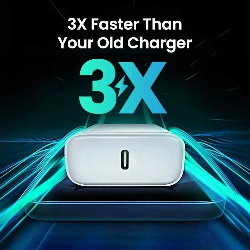 PD 35W Fast Charger for iPhone 16 15 14 13 11 Pro Max Plus USB Cable Fast Charging Type-C Date 1M Cables Accessorie Y241106