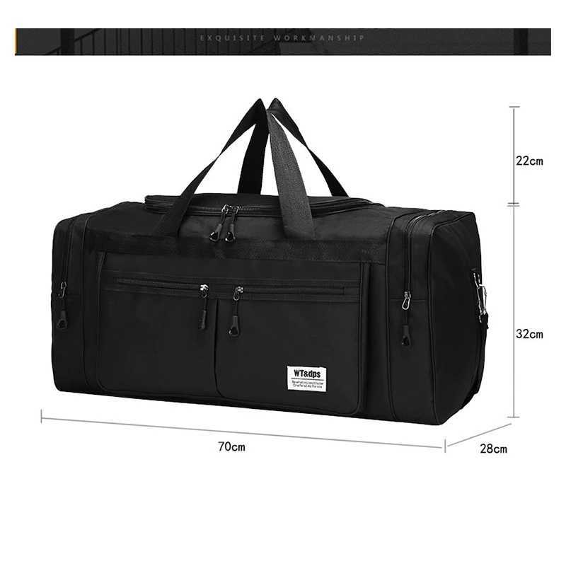 Large acity Outdoor Sports Handbag Men Gym Fitn Bags Travel Crossbody Duff Casual Luggage Storage Shoulder BagXJ241106