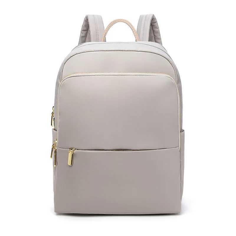 Women Backpack Oxford Cloth Waterproof Shockproof Fashion Office Lady Bag 13 14 Inch Laptop Backpacks Large Book Schoolbag 241106