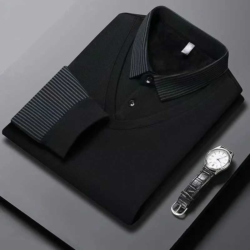 Mens new Embroidered Long Sve Wfle autumn and winter shirt high-quality luxury and fashionable business casual top W241106