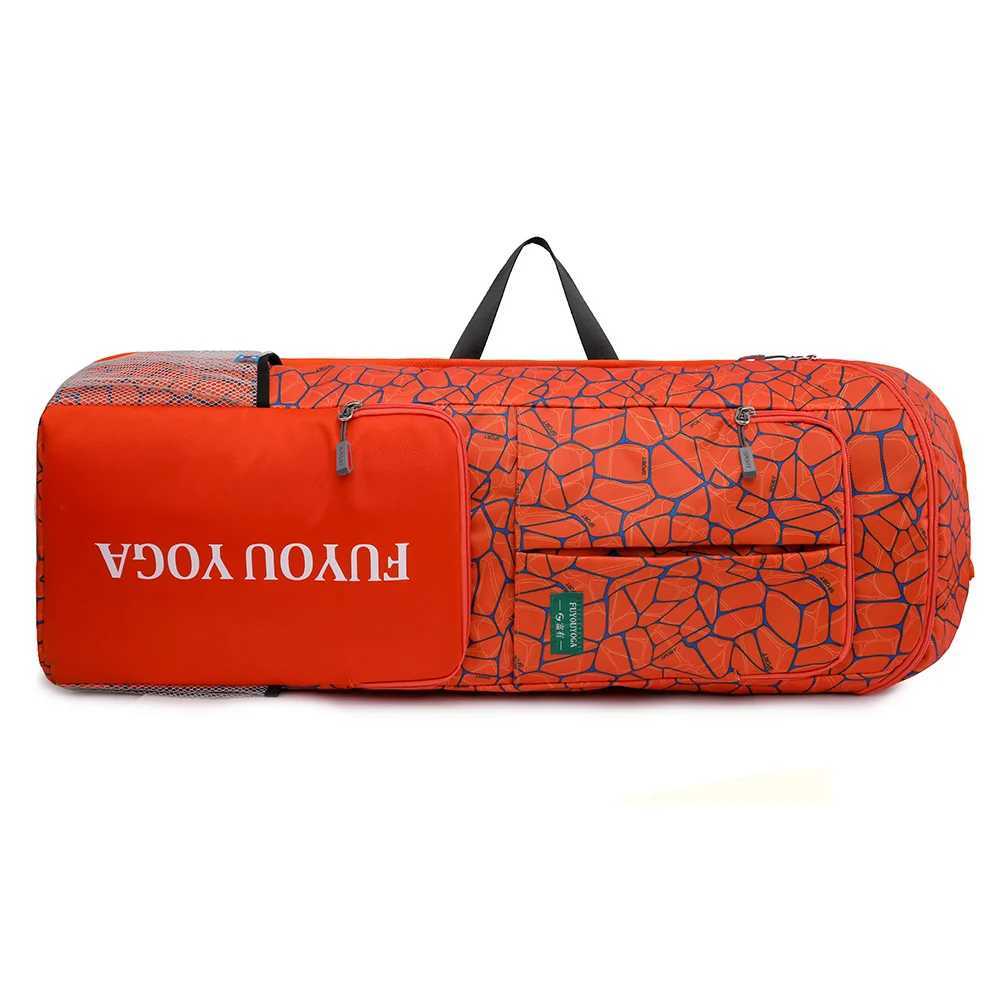 Yoga Exercise Bag Waterproof Yoga Mat Carry Tote Bag with Zipper Pocket/Mesh Pocket/Hand for Yoga Pilates/Workout/Dancing/GymXJ241106