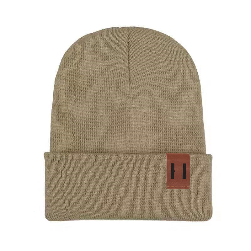 High quality design, knitted hat pile men's and women's double-layer elastic hat, hip-hop rolled edge hat