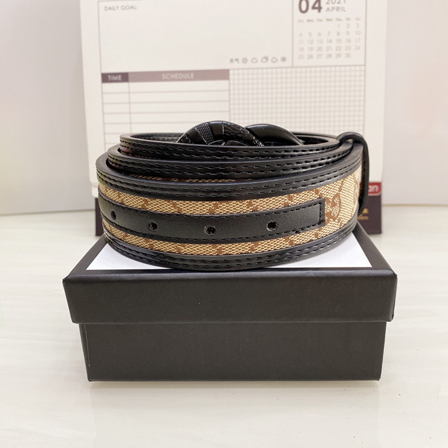Belt bag designer Flower Fashion Plaid Luxury Belts Striped Leather belt womens belts designer