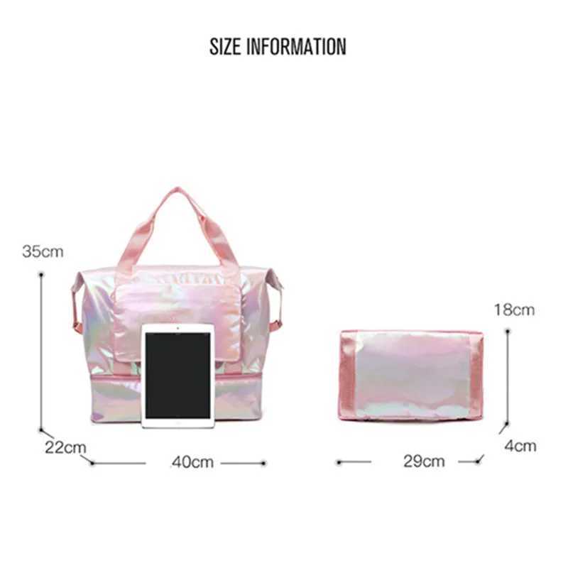 Womens Gym Bags Men Waterproof Swimming Handbag Fitn Accories Shoe Pocket Travel Bolsas For Sports Training And ExerciseXJ241106