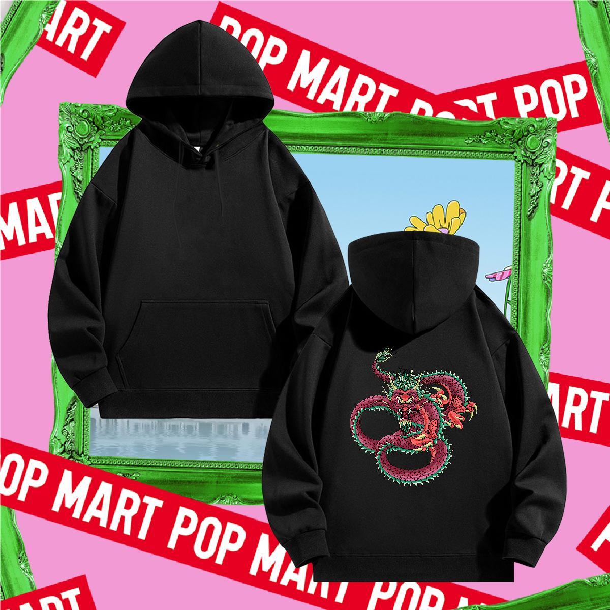 Fashion Casual Men Hoodie Cartoon Print Designer Men Tops Hoodie Pullover Hoodie Street Casual Warm Fleece Long Sleeve Soft