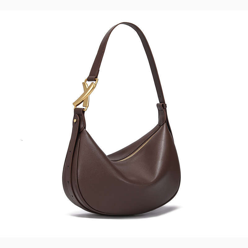 womens bag Underarm for women bag 2024 fashion new genuine leather women's high-end niche design sense, shoulder bag, versatile crossbody bag