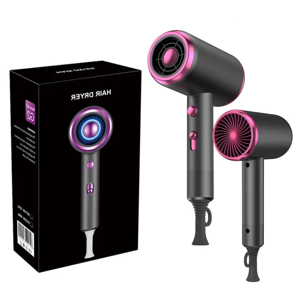 Hair Dryer with Diffuser Blow Dryer Comb Brush 1800W Ionic Hair Dryers with DiffuserConstant Temperature Hair Care Without Dama 241106