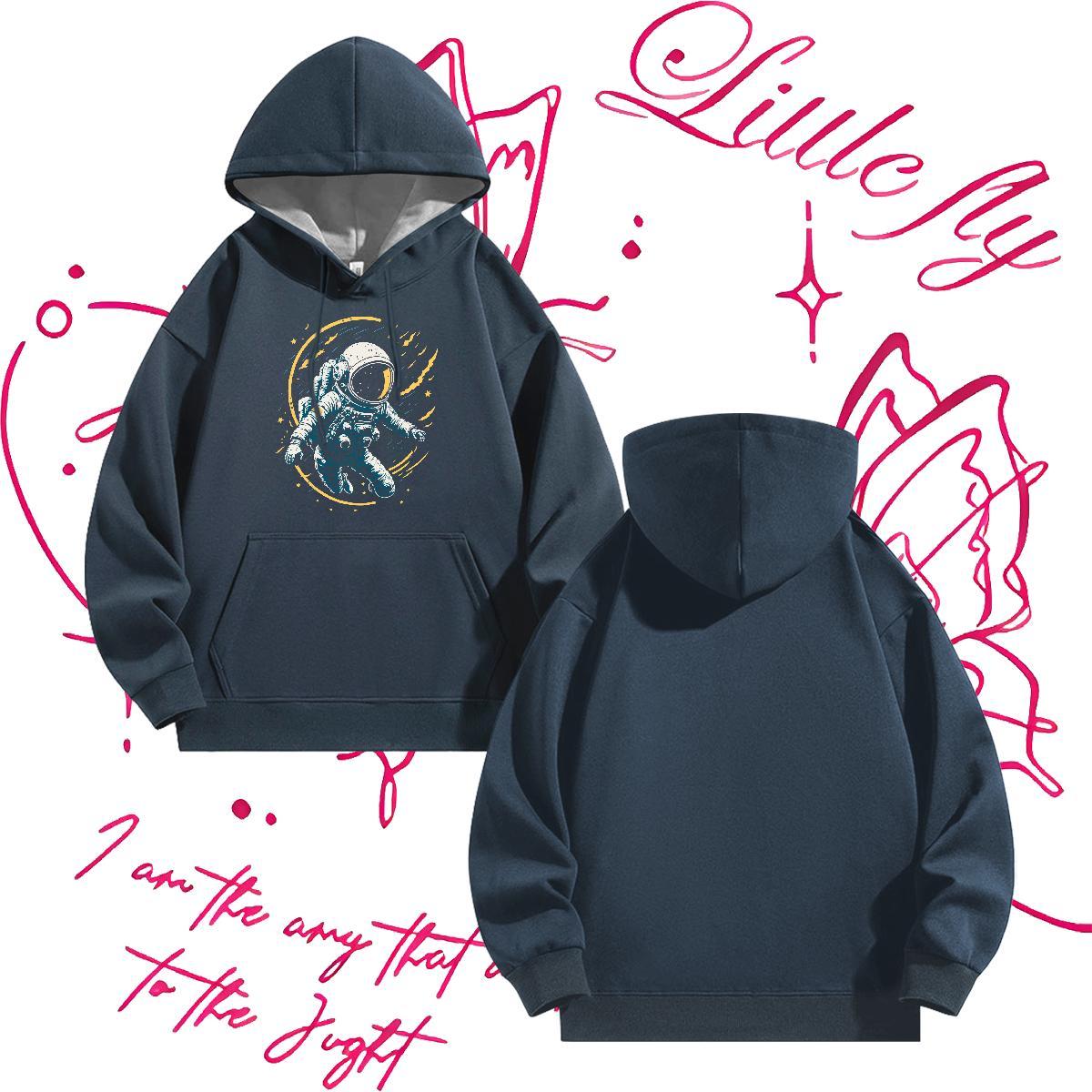 Fashion Casual Men Hoodie Y2K Popular Hoodie Pullover Hooded Collar Custom Print Oversized Tops Hoody Thick Fleece