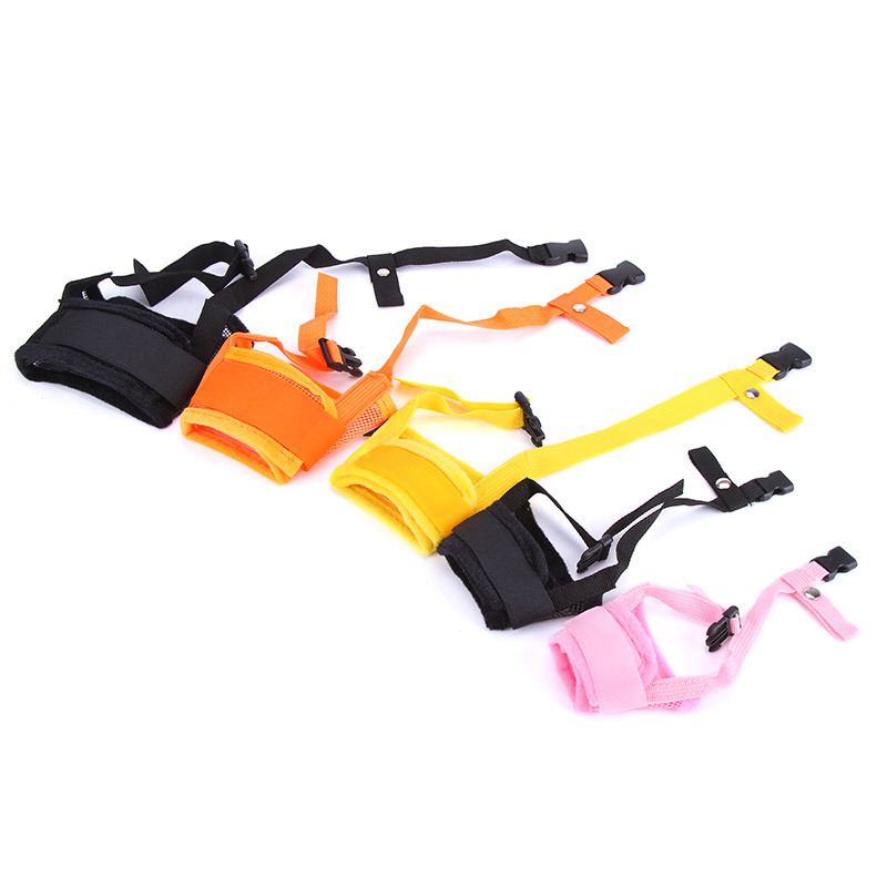 Small Large Dog Muzzle Anti Bite Dogs Muzzles Pet Mouth Cover Training Products Anti Chew Bark For Pitbull Pet Accessories
