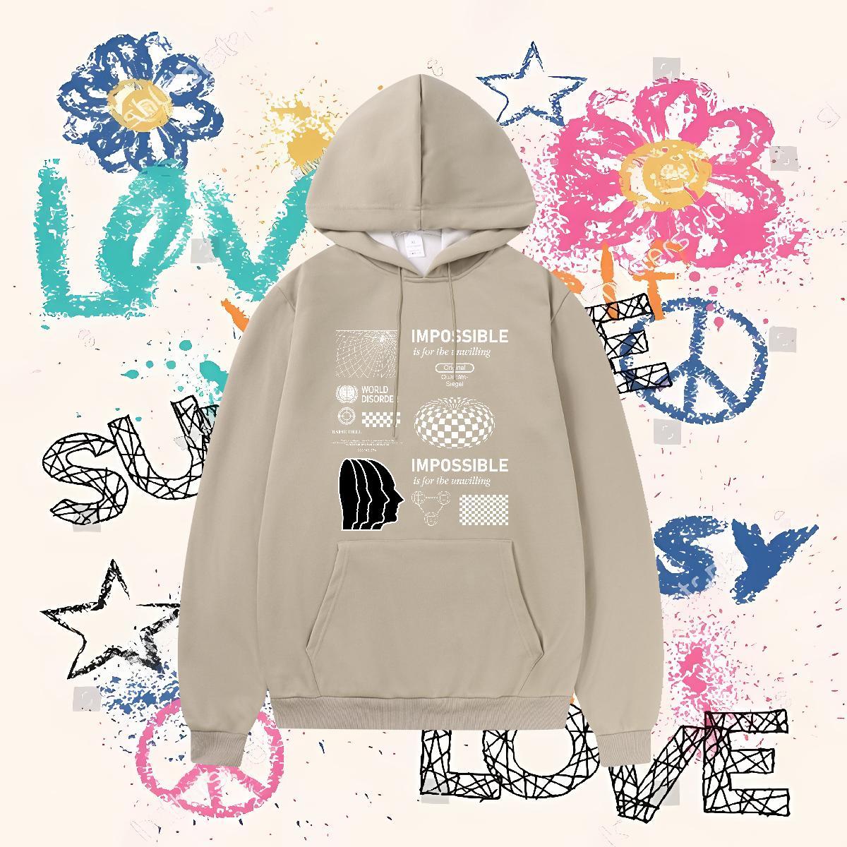 Fashion New Hoodie for Women Home Outdoor Free Shipping Women Hoodie DIY Logo Oversized Velvet Thick Top Hoody Breathable Soft