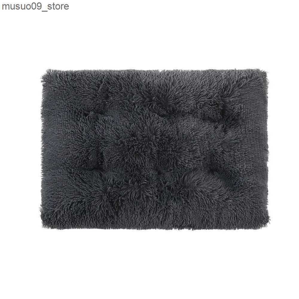 kennels pens Waterproof and anti slip fur pet dog bed travel mat pet blanket pet blanket L240910