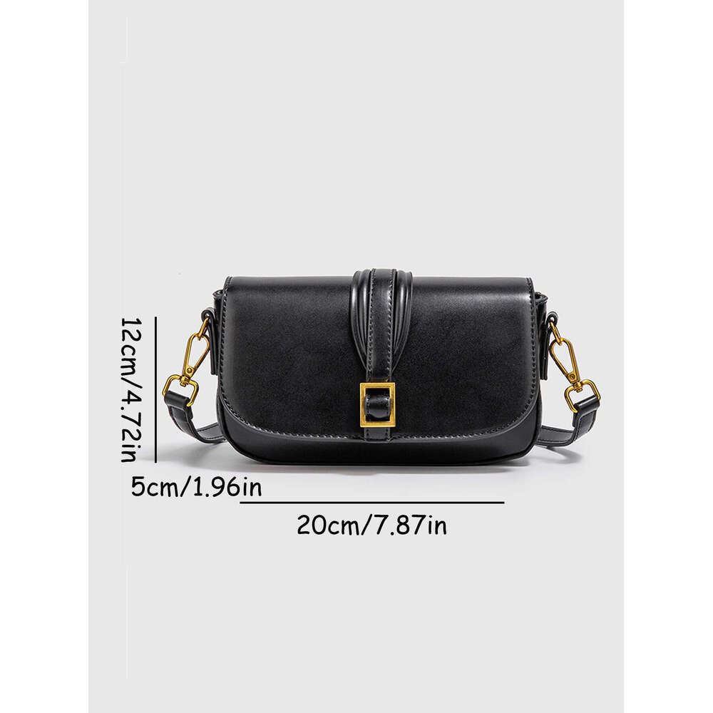 Designer Bag Bag Cross Border New Product Tofu Bag Green Classic Buckle Decoration Single Shoulder Crossbody Bag Mini Versatile Small Square