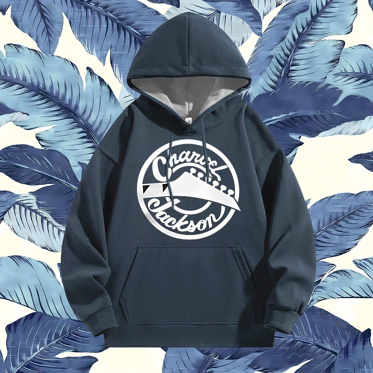 2024 Autumn and Winter Hoodie Autumn Winter Brand Women Tops Hoodie Anime Print Thick Fleece Pullover Hoodie Hooded Collar