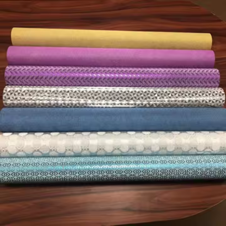 Opaque Decorative Film Plastic Glitter Lamination Film For Packing