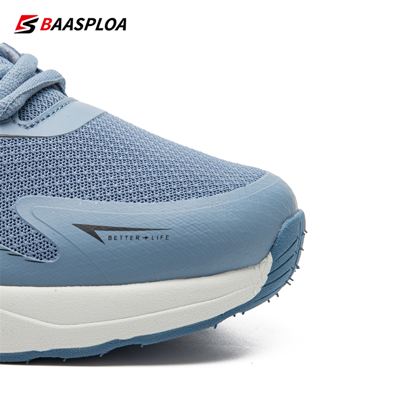 Baasploa Men's Running Shoes Lightweight Walking Shoe Mesh Breathable Fashion Male Outdoor Sports Sneakers Spring Tennis