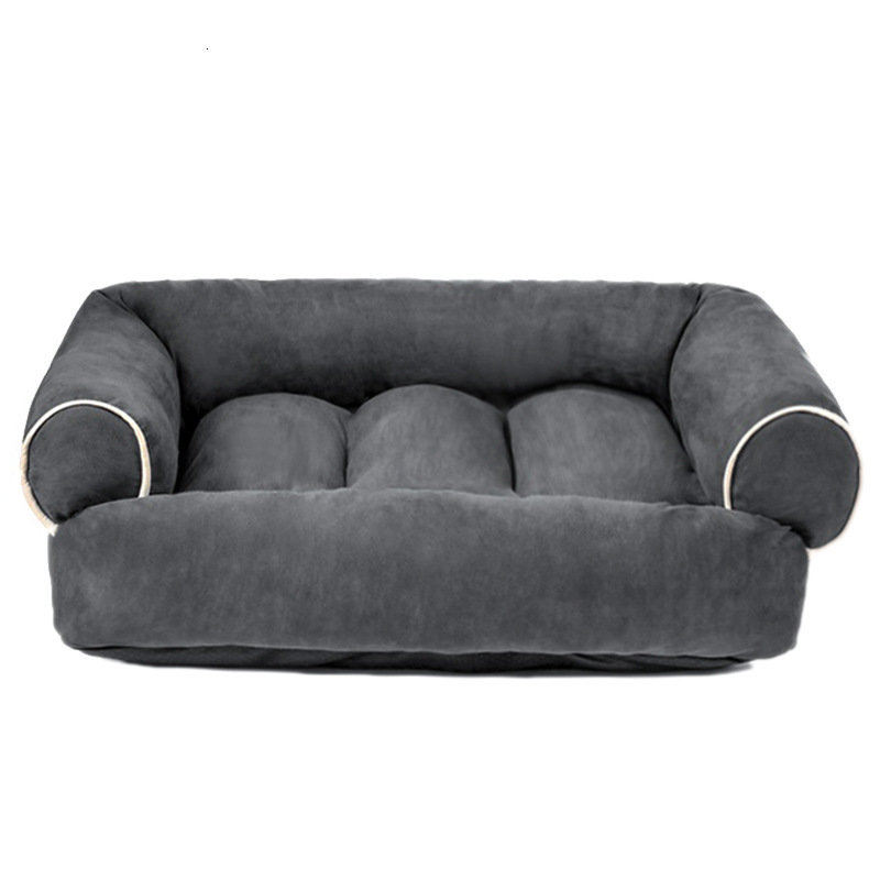 Cross Border New Deer Skin Velvet Pet Dog Sofa Autumn And Winter Deep Sleep Dog Nest Pet Nest Source Factory Wholesale 780
