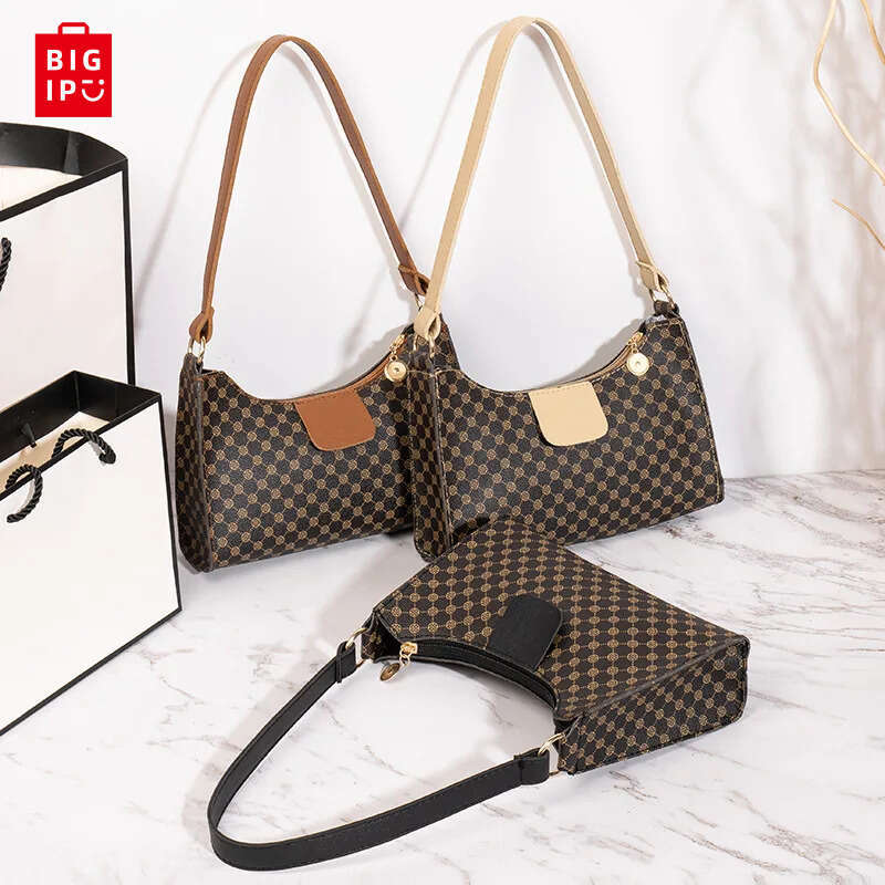 Designer Bag Printed Handbag Women's Bag Large Capacity Foreign Trade Bucket Bag Fashion Versatile Shoulder Bag