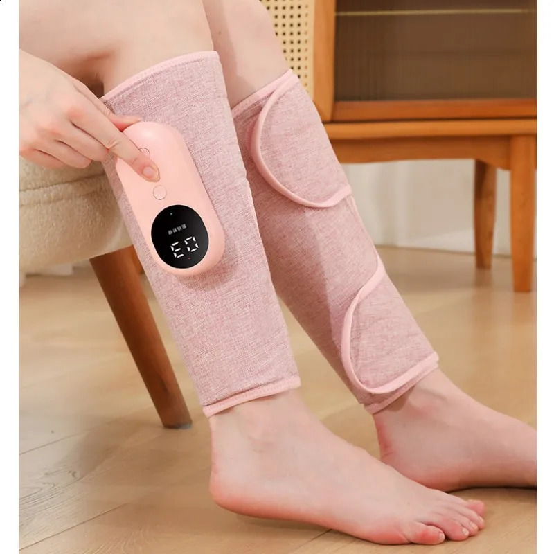 Electric leg massager charging calf air compression massager with three massage modes height and knee 360 ° all-round packaging 241105