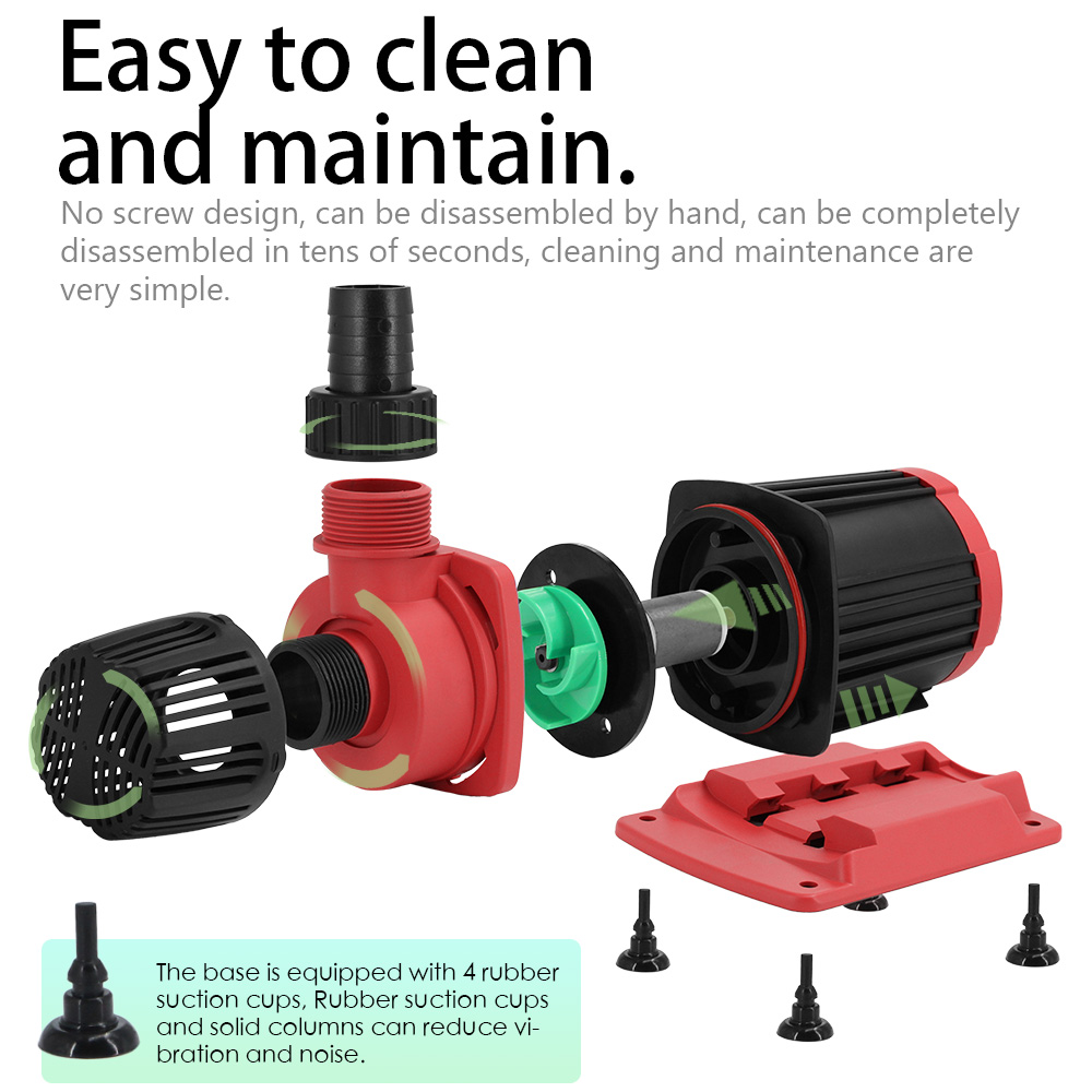 Factory wholesale price Submersible Water Pump Controllable garden pond swimming pool landscape aquarium