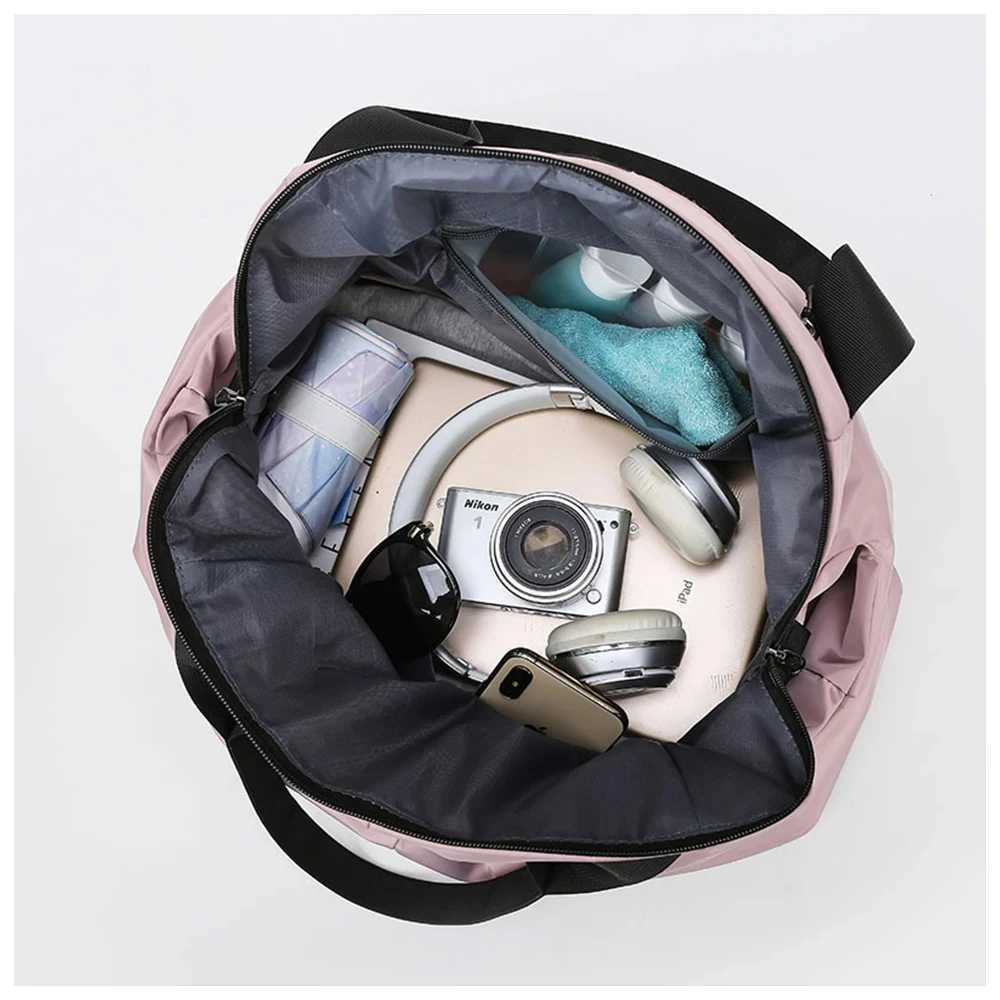 Sport Gym Bag Fitn Travel Shoulder Bags Crossbody Training School Bags Dry Wet Duffel for Men Women Carry on Weekender BagXJ241106