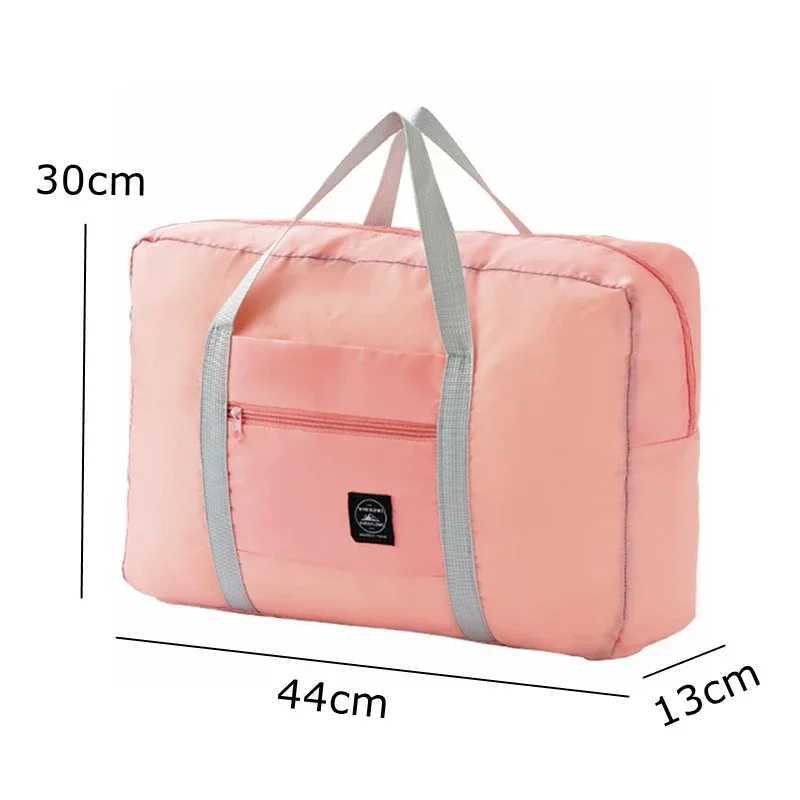 Folding Travel Bag Nylon Travel Bags Hand Luggage for Men Women Fashion Travel Duff Bags Tote Large Handbags DuffelXJ241106