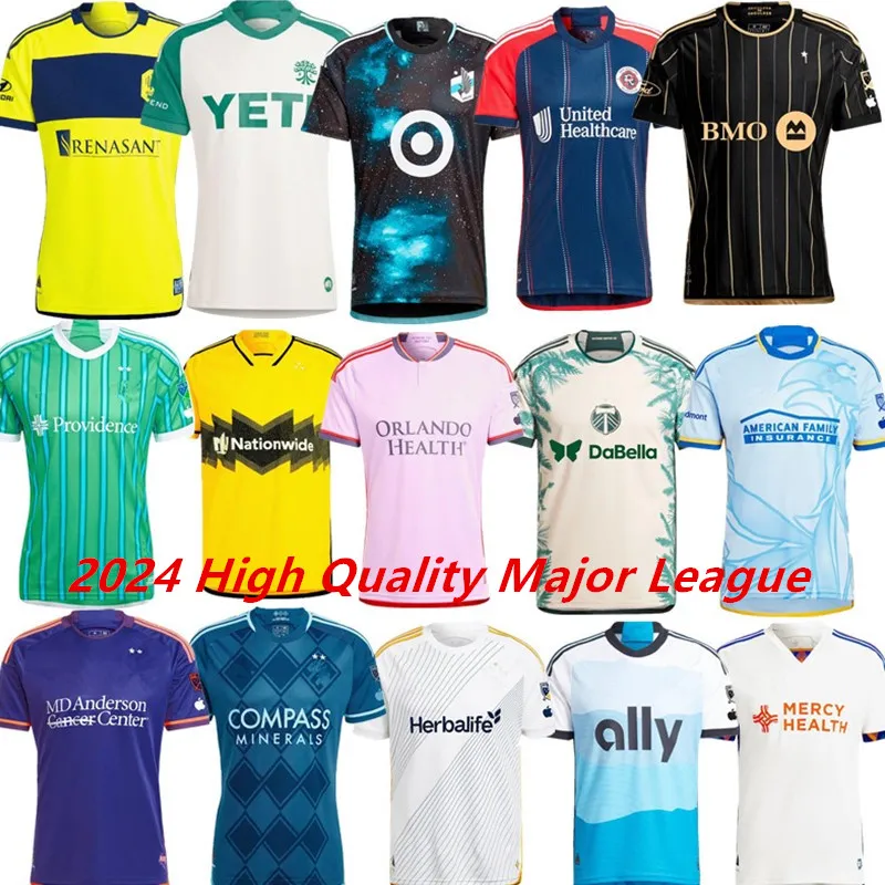 2024 soccer jerseys Chicago NY Revolution ALMADA NEWYork Major League football kits