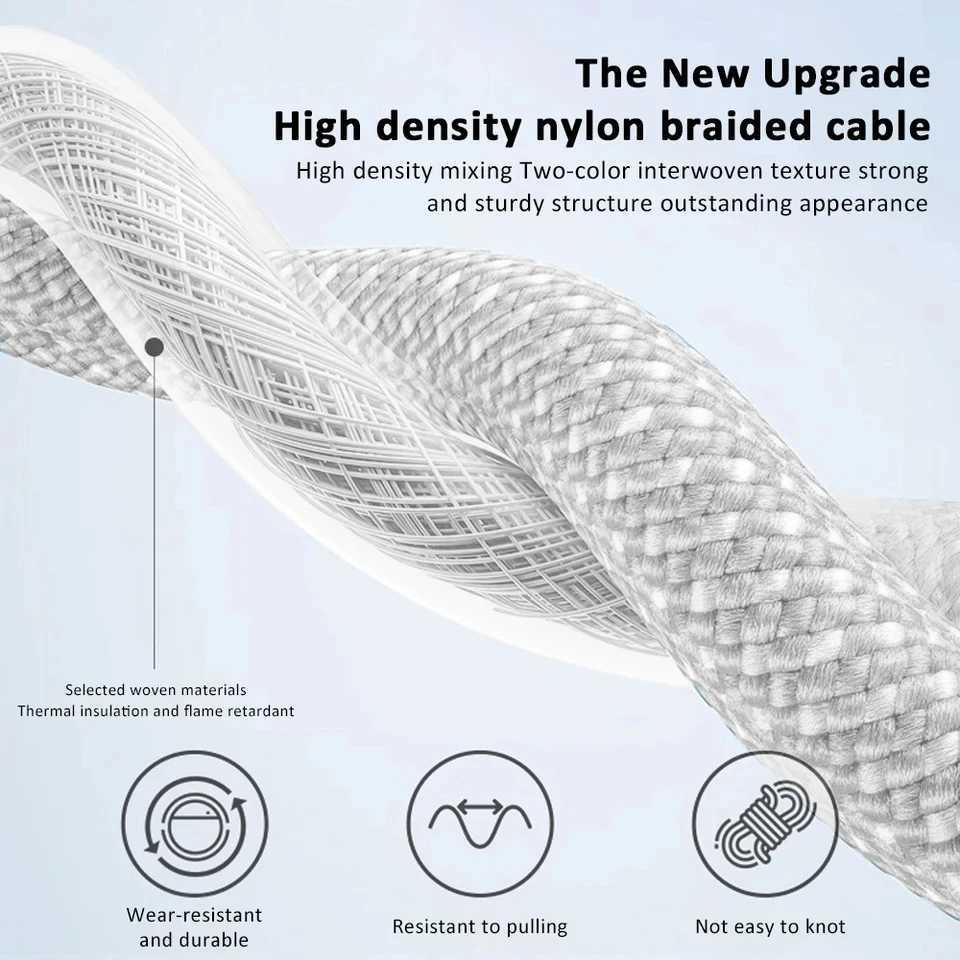 USB-C PD 35W Fast Wall Charger for iPhone 15 16 Pro Max 15 16 Plus USB Type C Quick Charging Cable Phone Charger Y241106