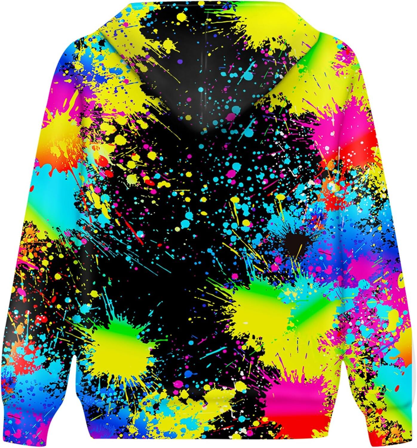 Hoodie for Mens Womens 3D Digital Printed Hoodies for Boys and Girls Sweatshirts Warm colored cool