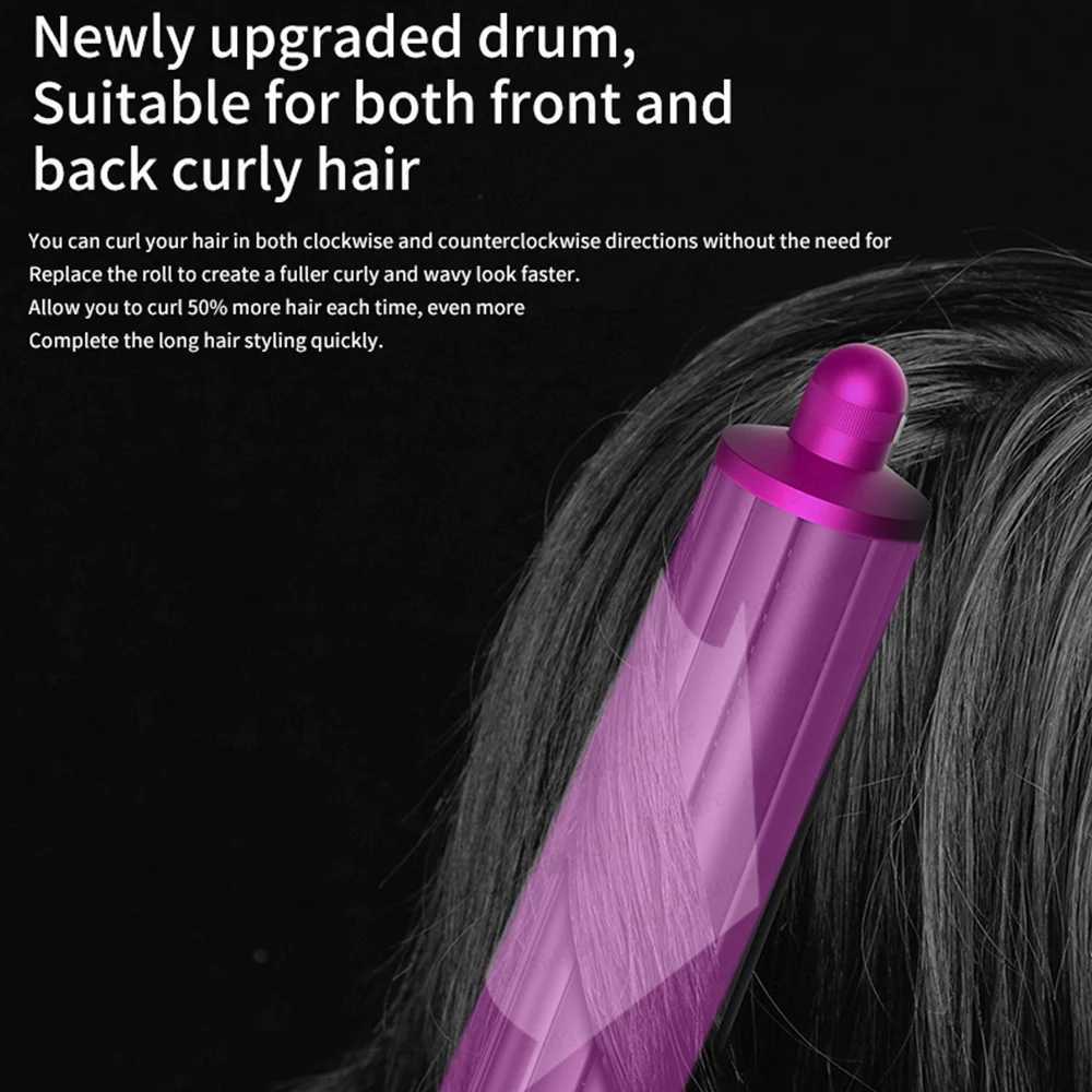 6 in1 Multi Hair Styler Curling Iron Hair Hot Air Brush Curling Barrel Brush Hair Dryer Salon Professional Curly Hair StylerXJ241106