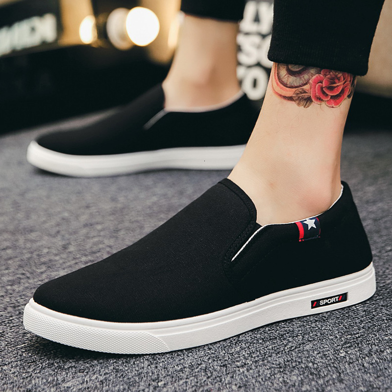 Summer Breathable Canvas Old Beijing Cloth Men's Casual Board Sports Lazy Kicks Versatile Trendy Shoes