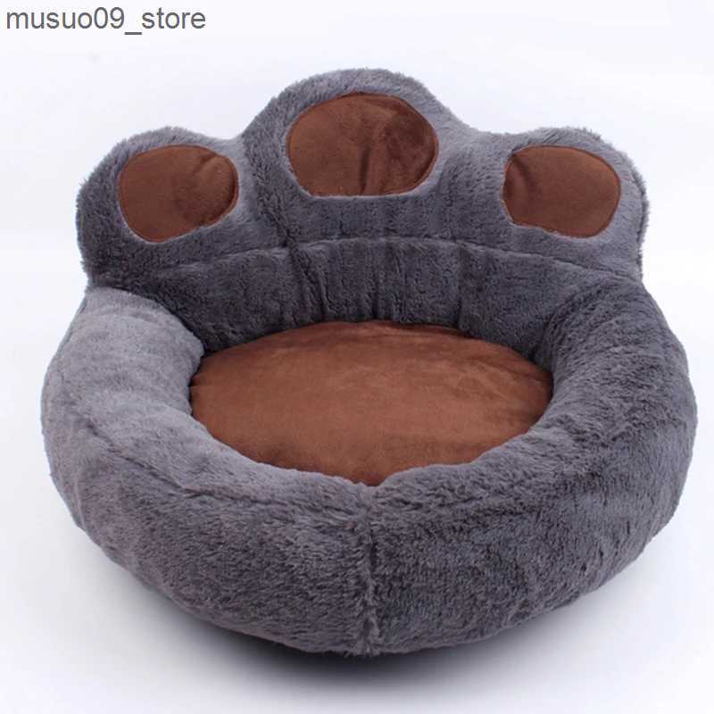 kennels pens Cute Pet Nest Cute Claw Dog House Cat Dog Soft Material Sofa Bed Dog Accessories L240910