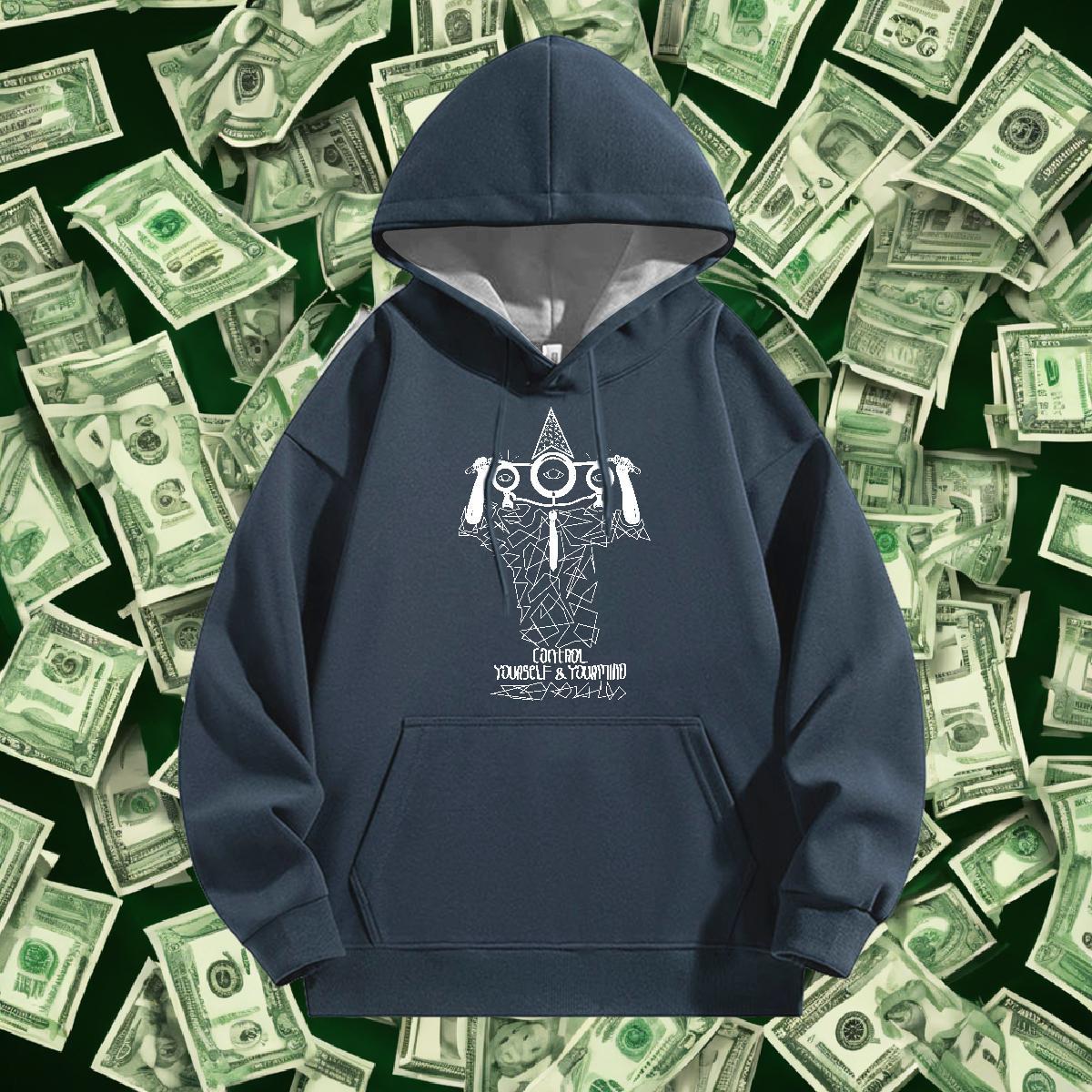 2024 Designer Mens Hoodie Hooded Collar Long Sleeves Brand Hoodie for Man Woman Cartoon Printing S-3XL Pullover Hoodie Sport Velvet Thick
