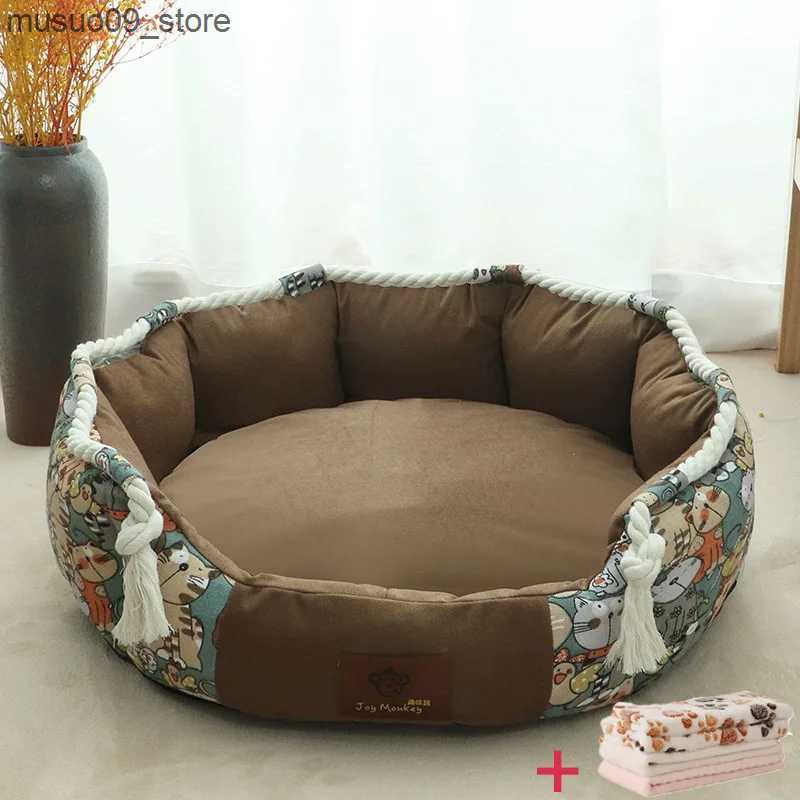 kennels pens Dog shelters are suitable for all seasons cool in summer detachable and washable summer dog beds cat shelters large medium and small L240