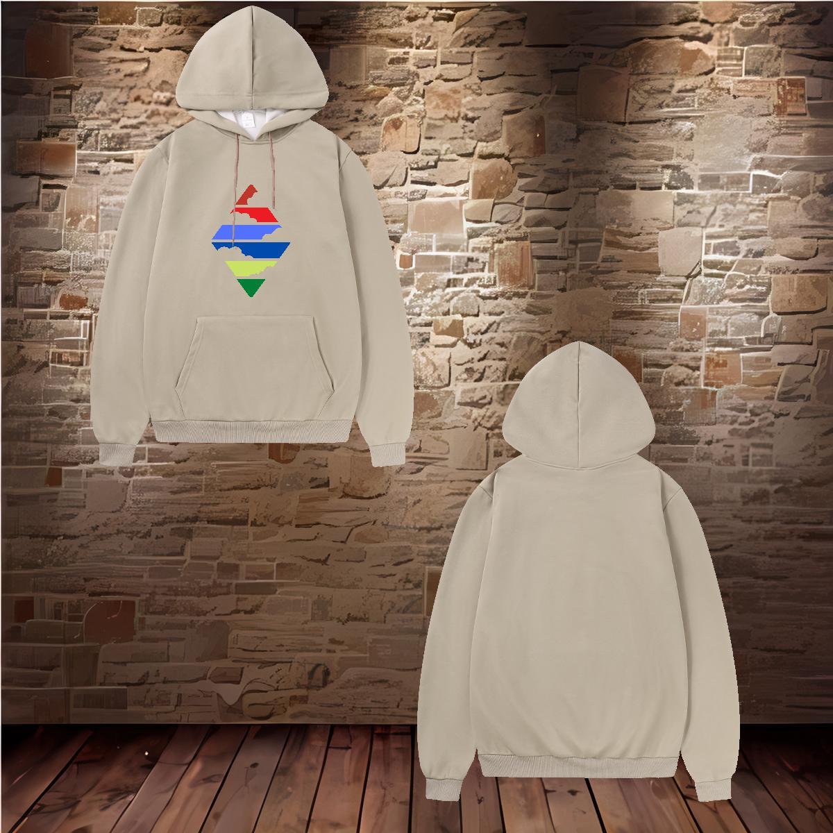 Fashion Design Men's Hooded Sweatshirt Breathable Soft Cool Design Mens Hoodie Graphic Pullover Hoodie Casual Thick Plush
