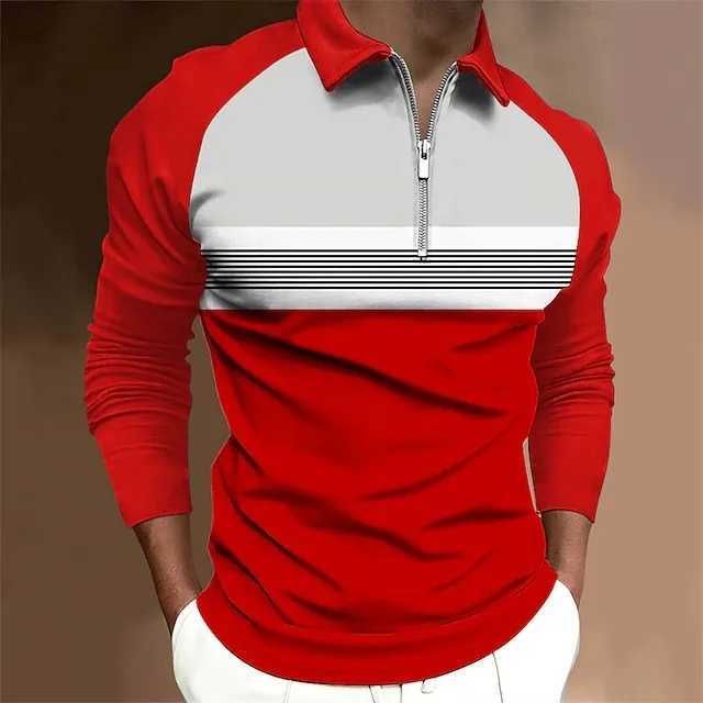 New mens classic striped shirt Long Sve 2023 spring/summer casual work top enlarged size S-XXXL W241106