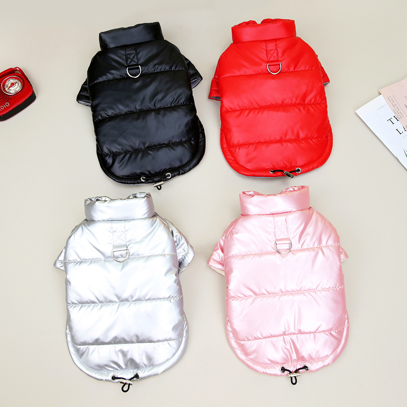 Popular Dog Apparel Blank Coat Winter Two Leg Clothes Waterproof Dog Down Jacket in Good Quality