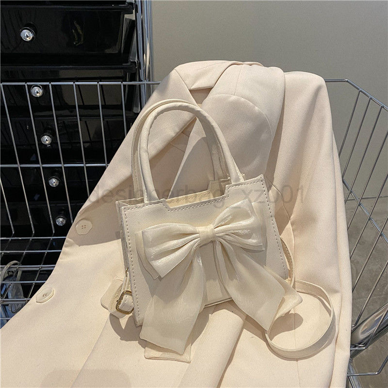 Bag Designer Fashion Classic 10a Top Nikiduncks Woman Handbagevening Bags 2024 New Korean Style Ins Trendy Fairy Bow Versatile Crossbod