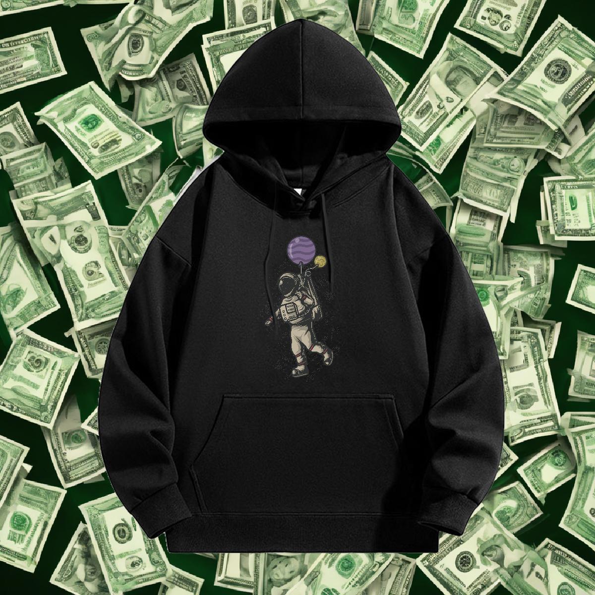 Customized Mens Hoodie Breathable Soft High Quality Men's Hooded Sweatshirt Anime Oversized US Size Top Pullover Hoodie Y2K Thick Fleece