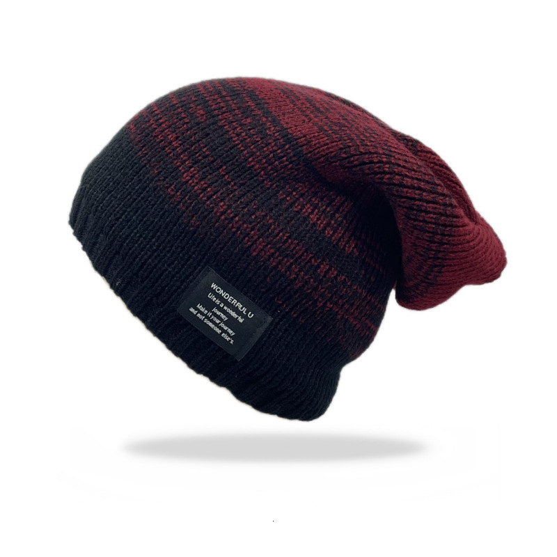 High quality design, Men's and women's neutral autumn and winter with velvet outdoor windproof ear protection knitting, woolen hat