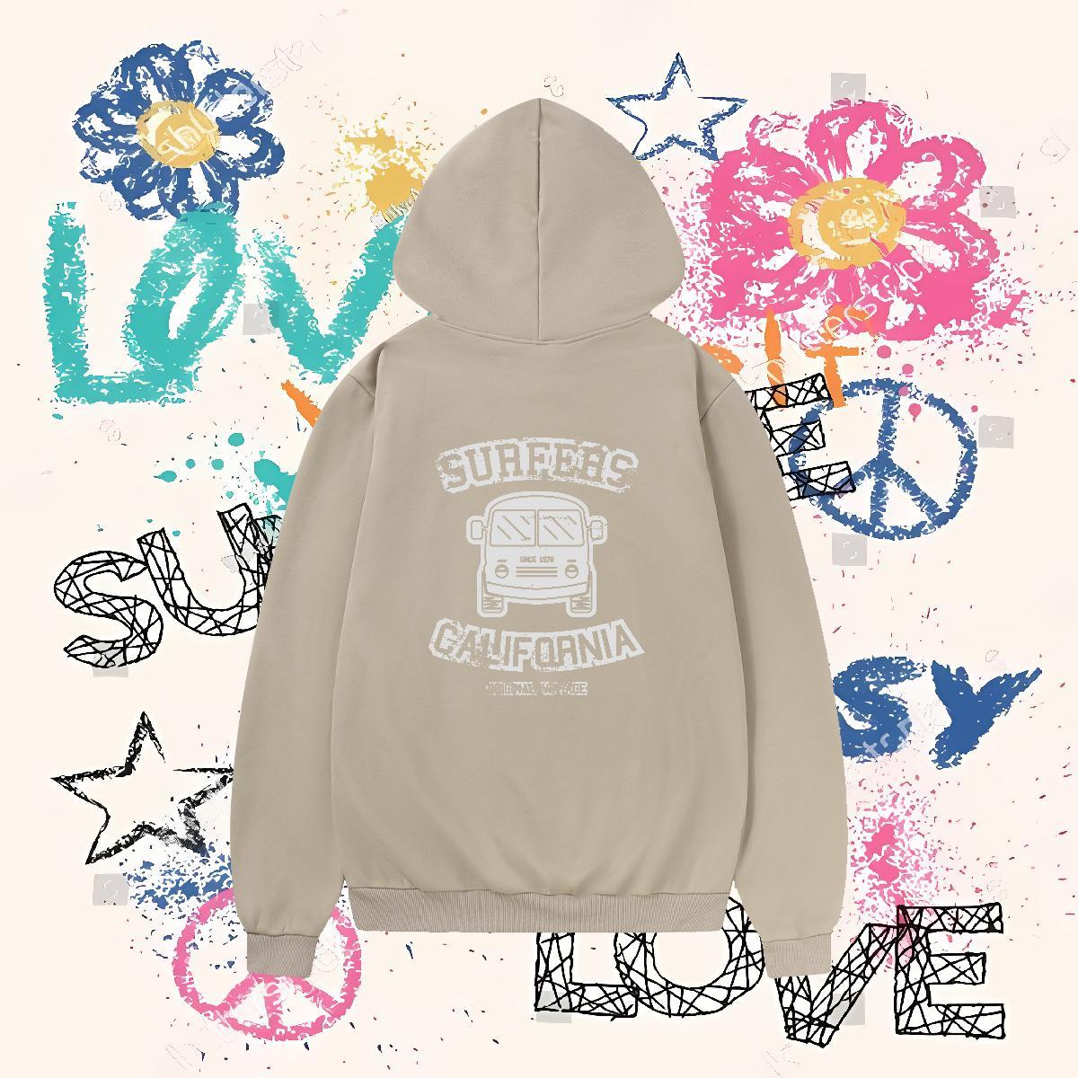 Fashion Designer Hooded Sweatshirt Breathable Drawstring Classic Hoodie Pullover Black Oversized Hoody Y2K Velvet Thick