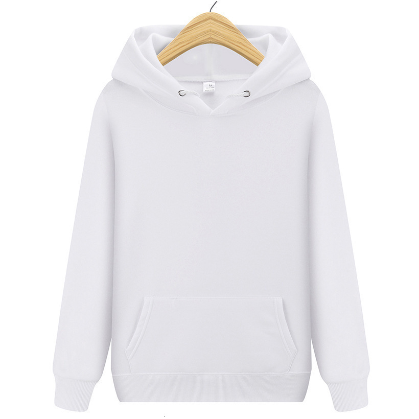 New Designer Men's and Women's 220g Light Color Splicing Hoodie Blank Wool Solid Color Hoodie Fashion Hoodie