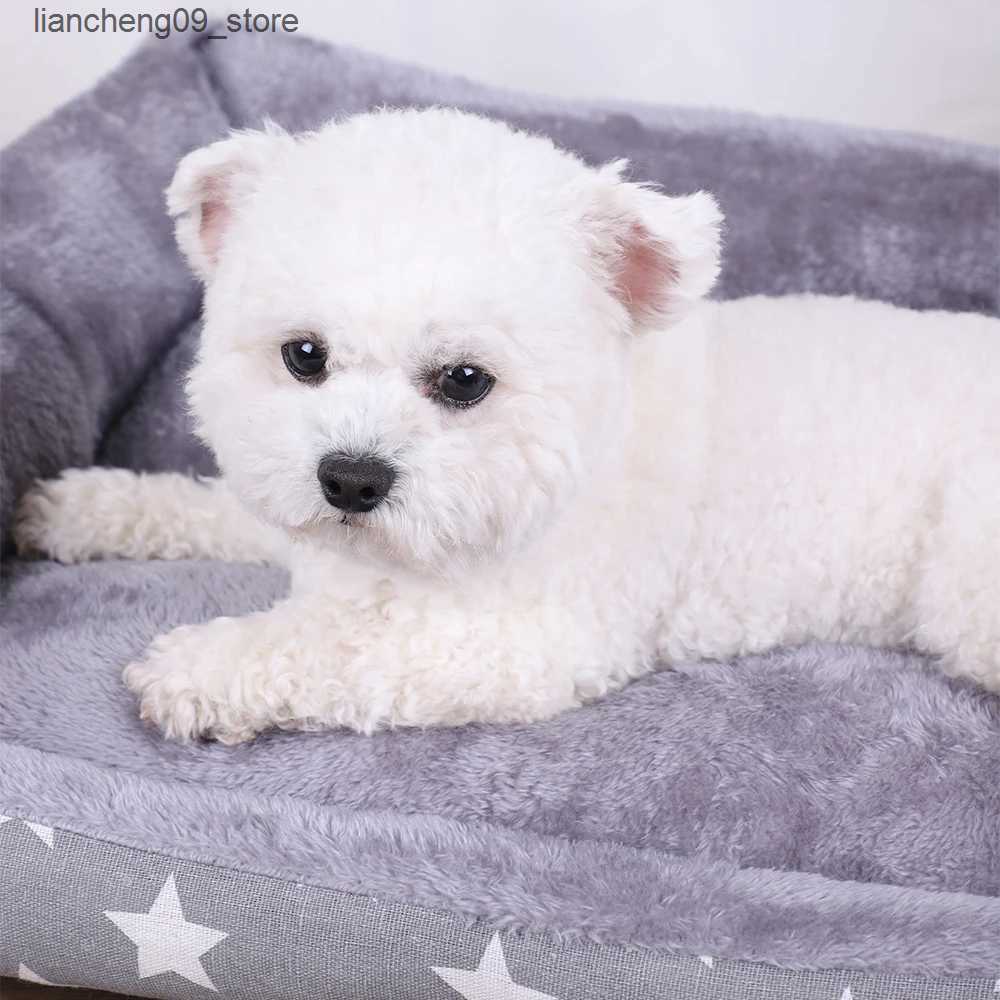 kennels pens Dog mats dog beds large baskets small plush beds cat beds for pets dog house sofas warm accessories pet mats washable puppies L240910