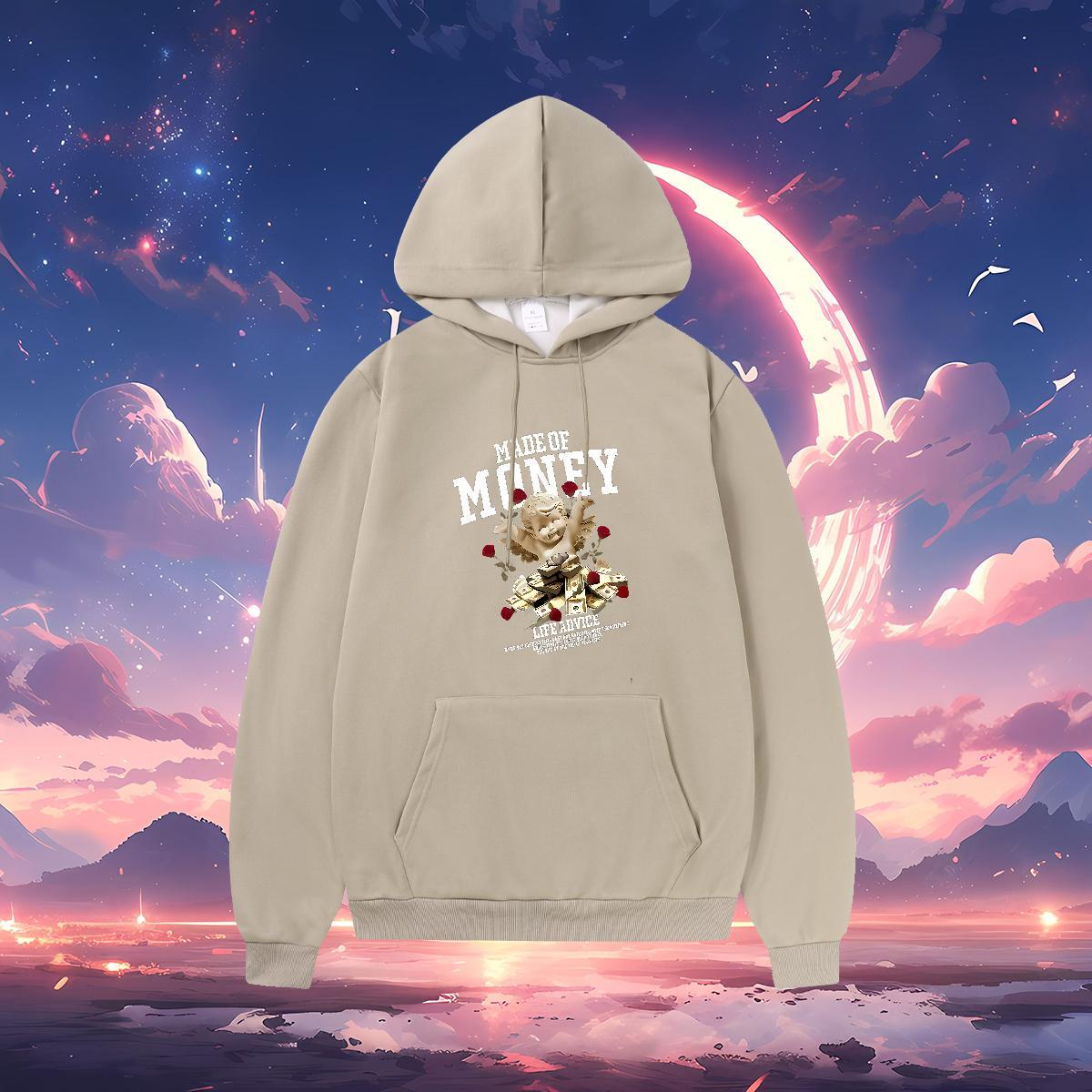 Brand Woman Hoodie Outdoor Classic Womens Hoodie White Plus Size Warm Fleece Tops Hoodie Long Sleeve Drawstring