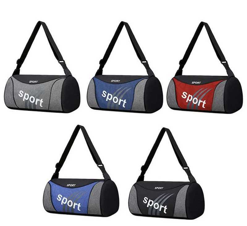 Large acity Gym Bag Men Women Outdoor Travel Shoulder Duff Bag Portab Fitn Training Yoga Swimming Sports BagsXJ241106