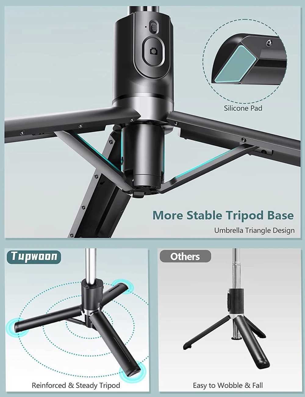 The latest popular extension selfie stick for Android and iOS 2023 as well as the filling light tripod with remote shutter control Y241106