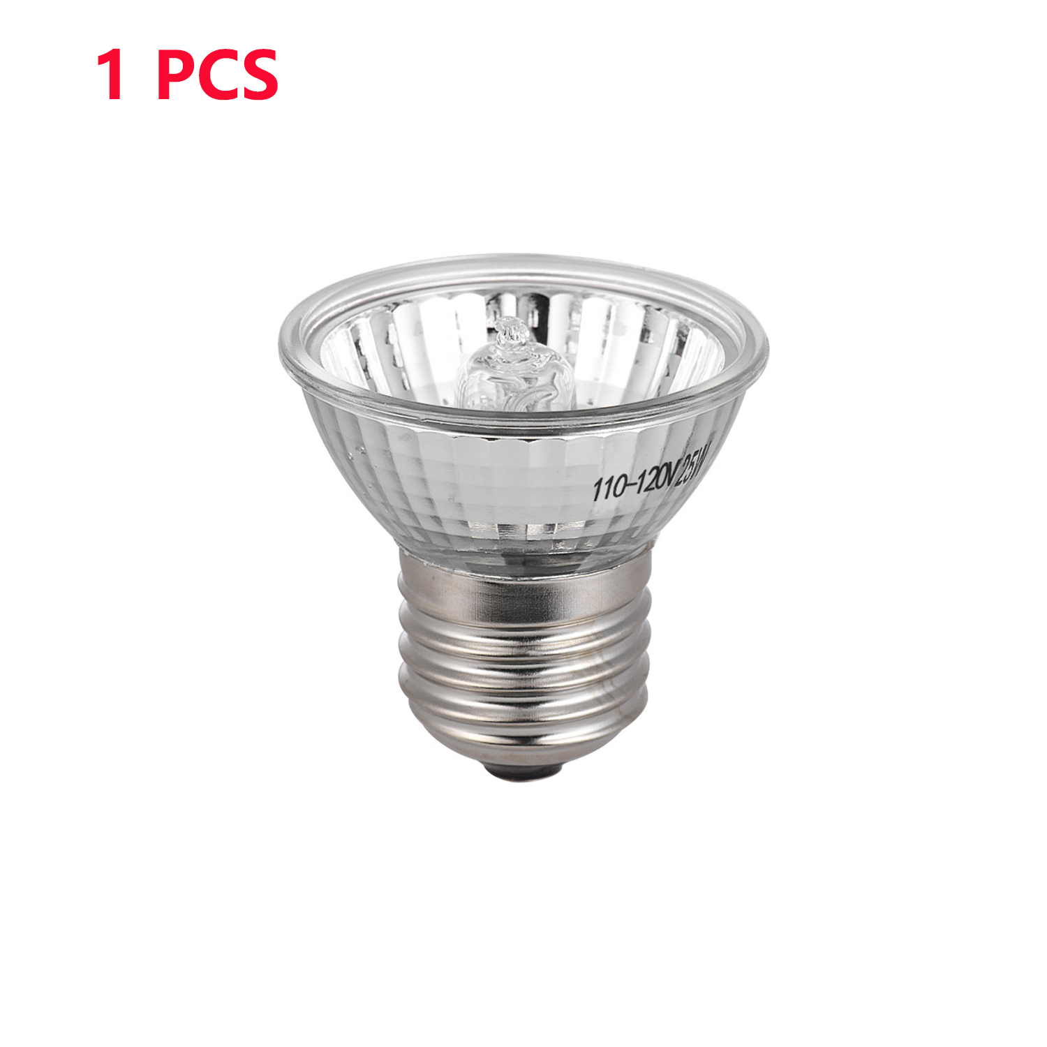 25W Halogen Heat Lamp UVA UVB Basking Lamp Heater Light Bulb for Reptiles Lizard Turtle Aquarium