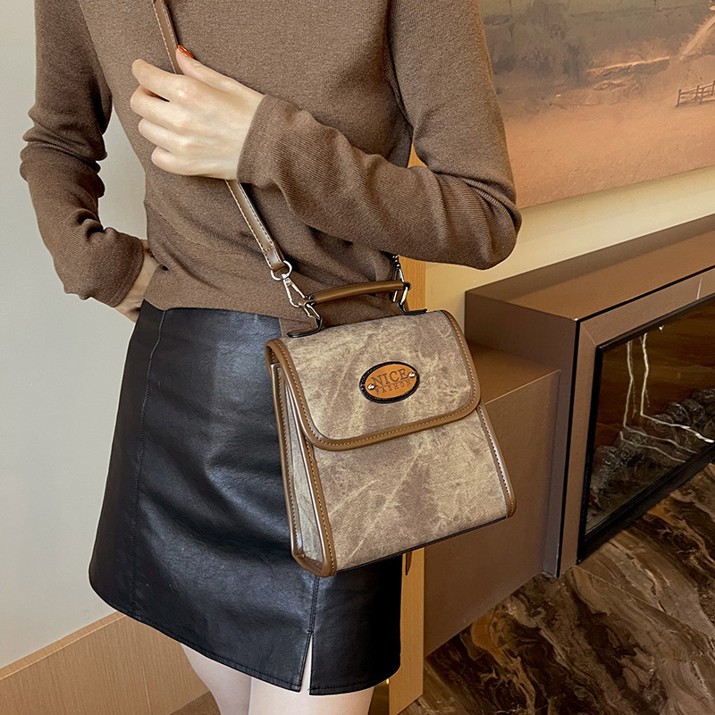 College Style Shoulder For Bags Handbags Women Velvet Backpack Versatile Hand-held Crossbody Bag Designer