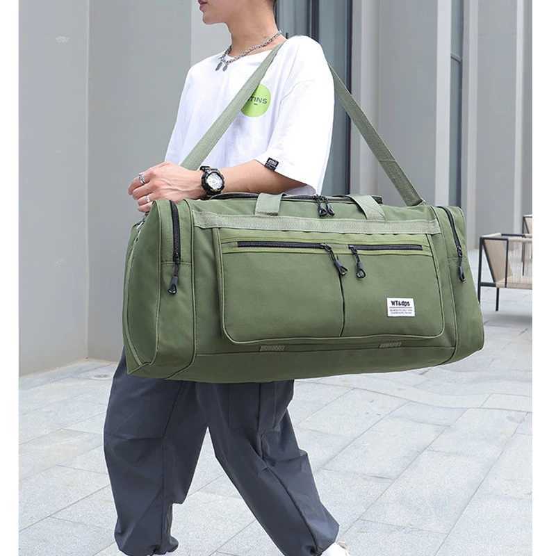Large acity Outdoor Sports Handbag Men Gym Fitn Bags Travel Crossbody Duff Casual Luggage Storage Shoulder BagXJ241106
