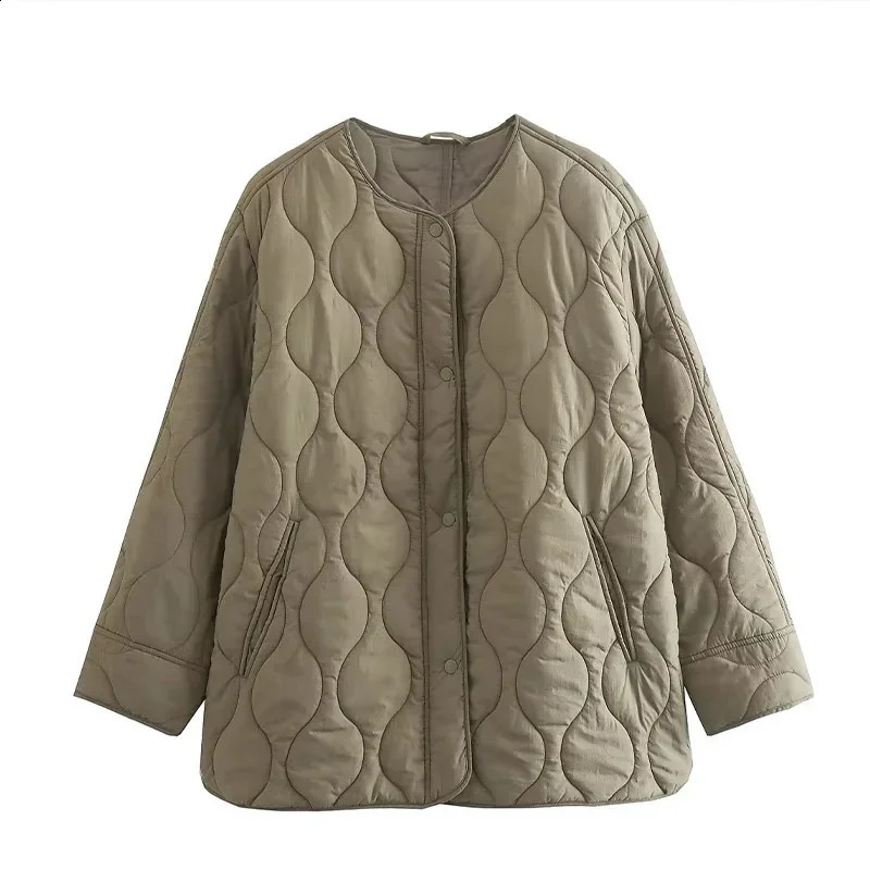 Womens Quilted Jacket Lightweight Outerwear Ladies Fashion Coat Chic Autumn Style